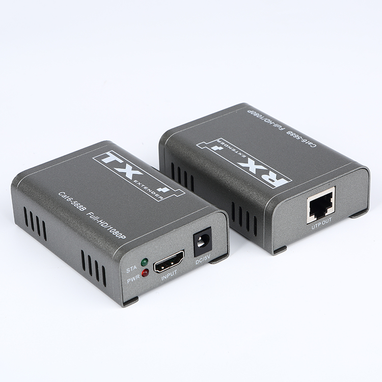 M-HD60 60M High-Definition CAT6 Extender 1080P HDCP1.2 ESD Protection Audio Video Transceiver