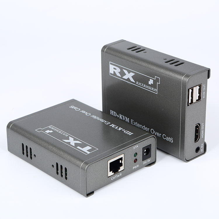 M-HD60U 60m 1080P HD KVM Extender over Single Cat6 Cable with IR & USB Control