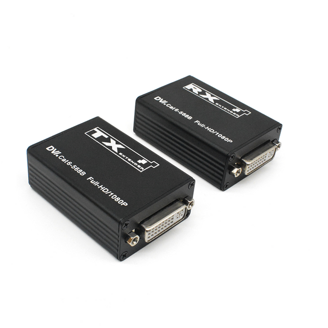 Extension DVI M-D30 30 m 1080P sur Cat6, aucune alimentation n&eacute;cessaire