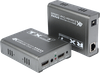 M-HK60 4K Cat5e/6 IR Loop Output Independent Audio HD Extender