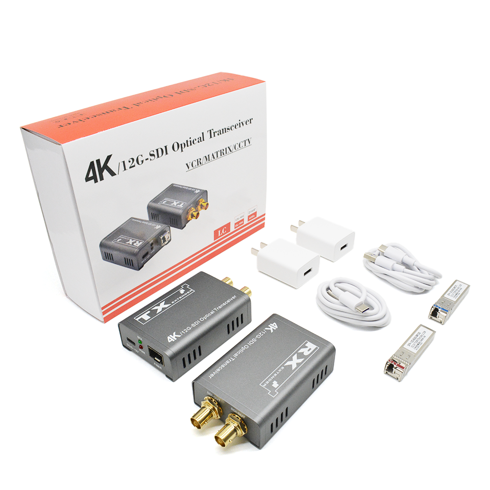 M-SD100A 4K/12G-SDI Fiber Extender