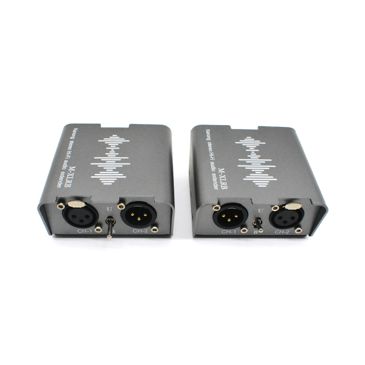 M-XLRB Dual Cannon(XLR) Stereo Audio Extender over Cat5e/6