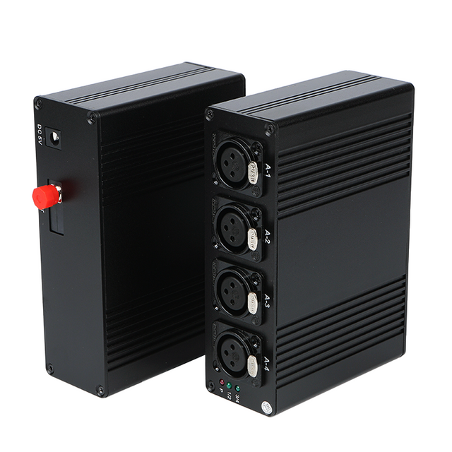 M-CF04 Цифровой четырехканальный оптоволоконный удлинитель XLR