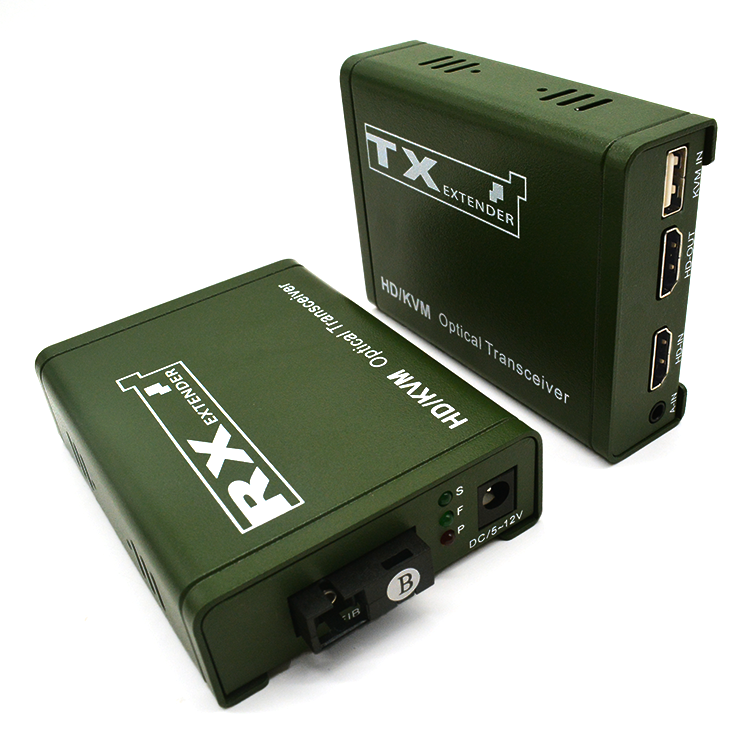 M-HF300U Оптоволоконный удлинитель HD+KVM