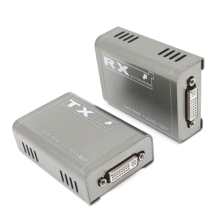 M-DH60 60m 1080P DVI Extender Over Cat6 with PoC HDCP1.2