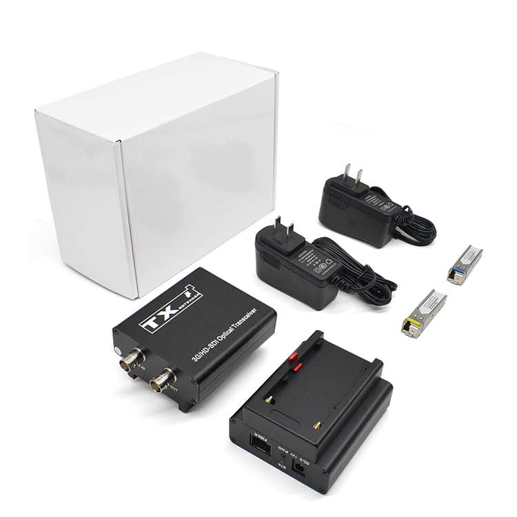 M-SD100PRO 3G/HD-SDI Optional Battery Fiber Extender