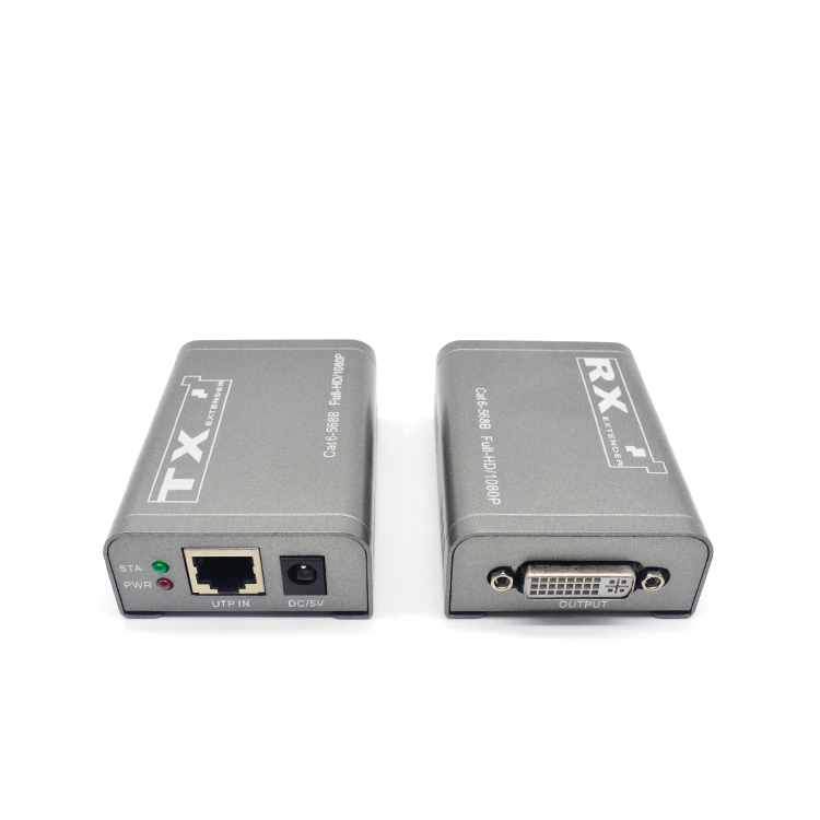 M-DH60 Удлинитель DVI 60 м 1080P через Cat6 с PoC HDCP1.2