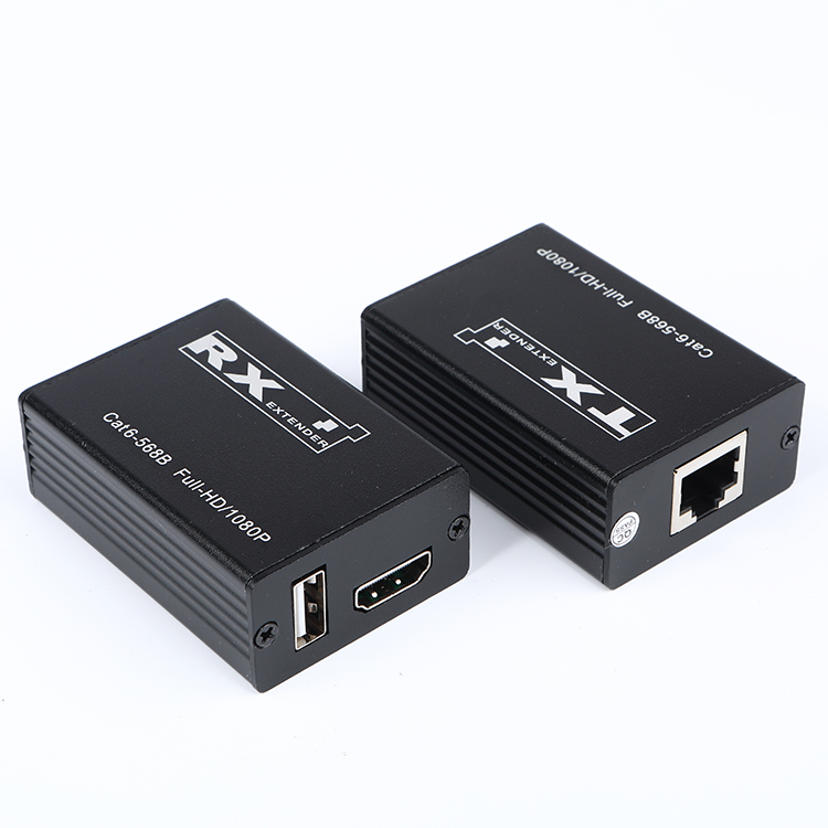 M-HD30U 30m 1080P High-Definition Over Cat6 Extender KVM Plug-and-Play No Power Lossless