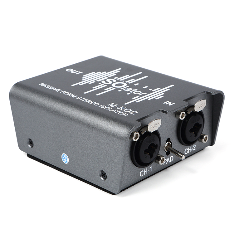 M-K02 Two-Way XLR Audio Isolator