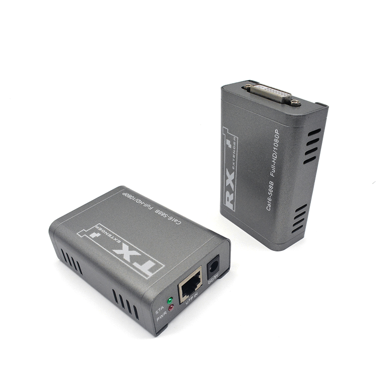 M-DH60 Удлинитель DVI 60 м 1080P через Cat6 с PoC HDCP1.2