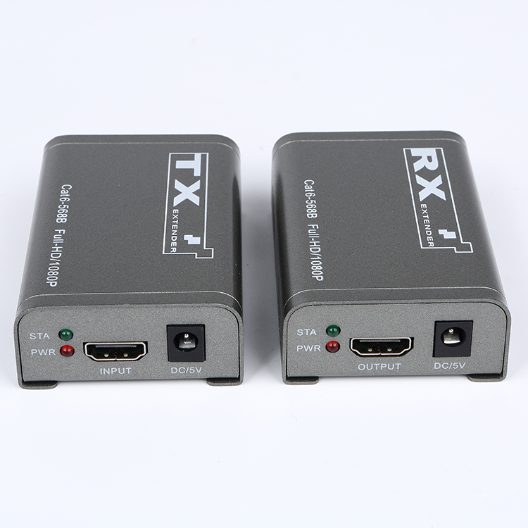 M-HD60 60M High-Definition CAT6 Extender 1080P HDCP1.2 ESD Protection Audio Video Transceiver