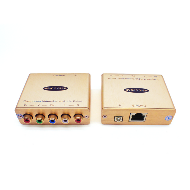 M-COVSAB Component Video/Stereo Audio Balun