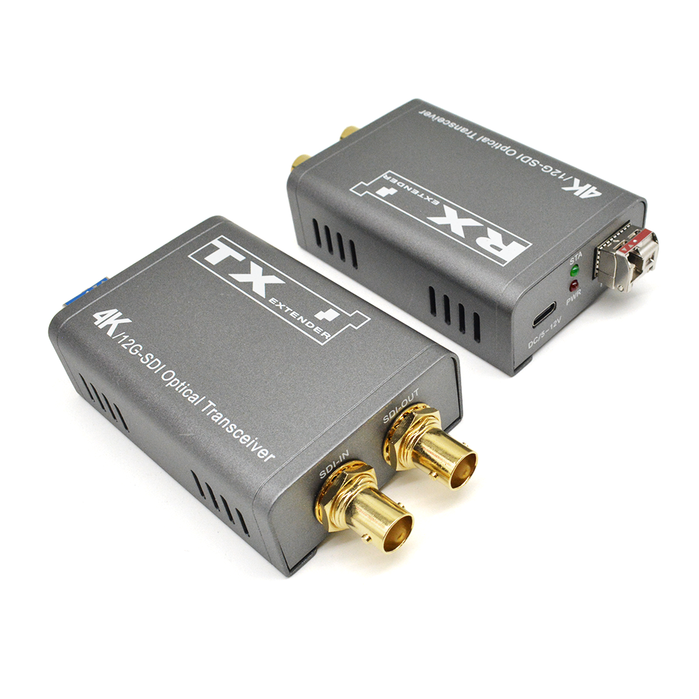 M-SD100A 4K/12G-SDI Fiber Extender