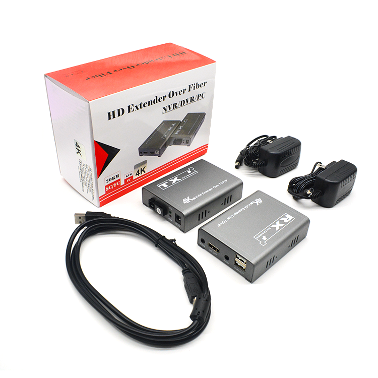 M-HF100U-4K HD+KVM Fiber Extender