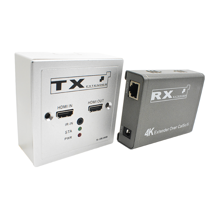 M-HK100B 4K Cat5e/6 IR Loop Output HD Extender