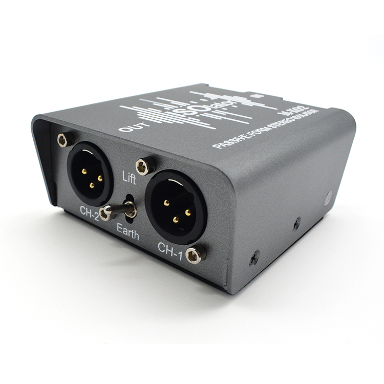 M-K02 Two-Way XLR Audio Isolator