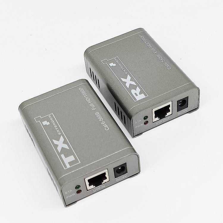 M-DH60 60m 1080P DVI Extender Over Cat6 with PoC HDCP1.2