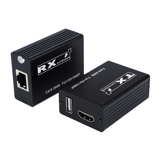 M-HD30U 1080P 30M HD+KVM Extender Over Cat6 