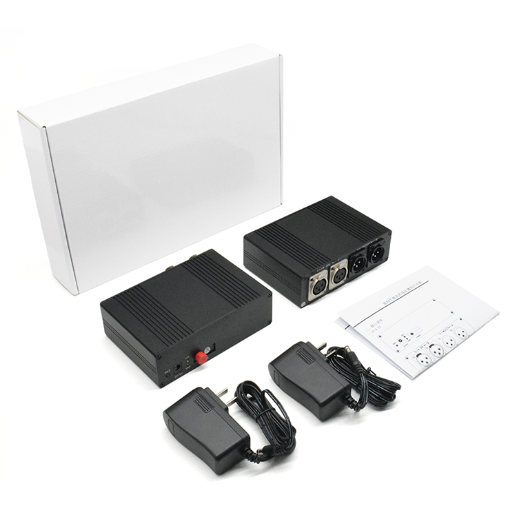 M-CF202 Bi-directional Digital Two-way XLR Audio Fiber Extender