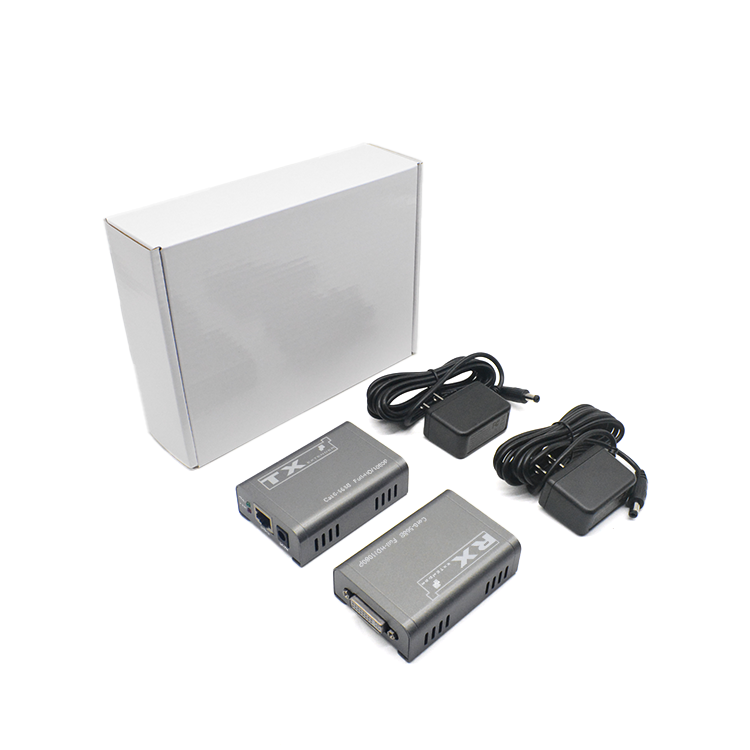 M-DH60 Удлинитель DVI 60 м 1080P через Cat6 с PoC HDCP1.2