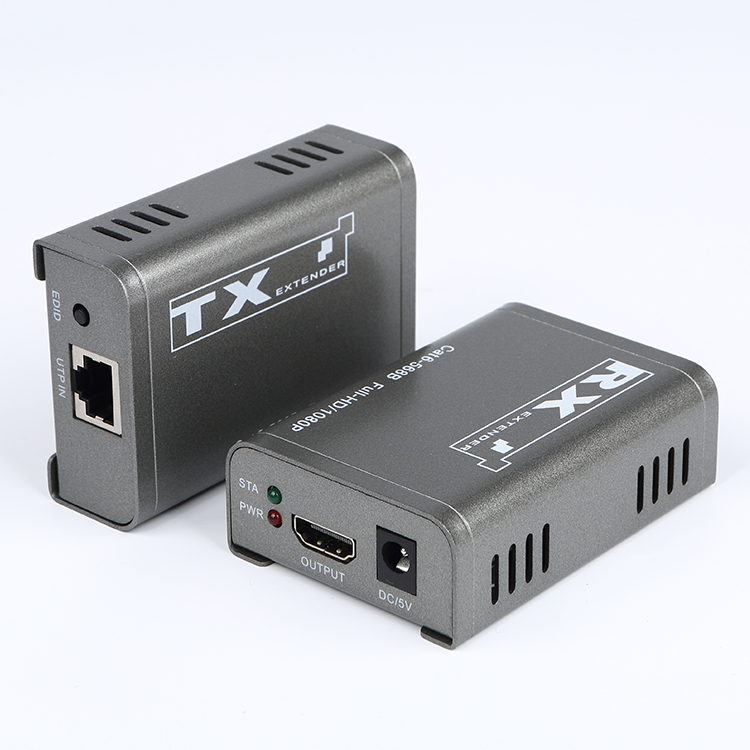 M-HD60 60M High-Definition CAT6 Extender 1080P HDCP1.2 ESD Protection Audio Video Transceiver