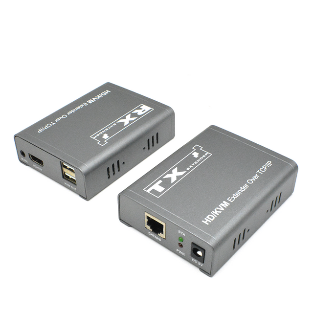 【M-HD200U】 Extension HD 1080P TCP/IP KVM IR Cat5e/6