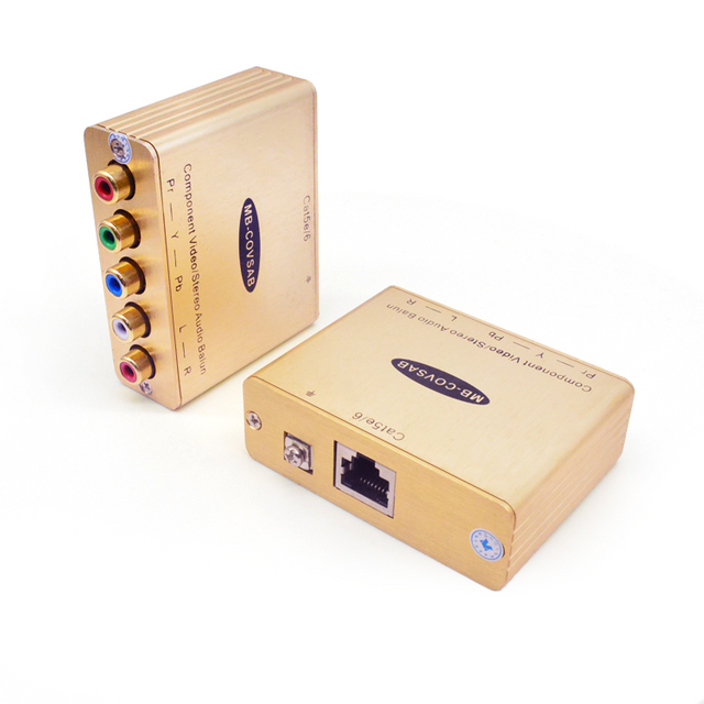 M-COVSAB Component Video/Stereo Audio Balun