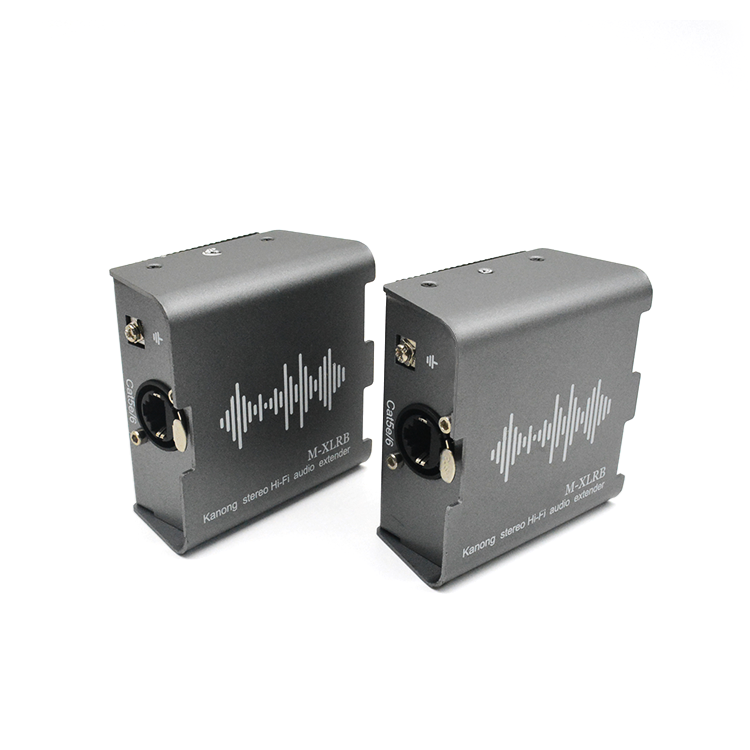M-XLRB Dual Cannon(XLR) Stereo Audio Extender over Cat5e/6