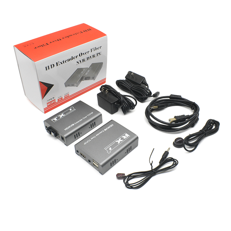 M-HF100U+A HD+KVM Fiber Extender 