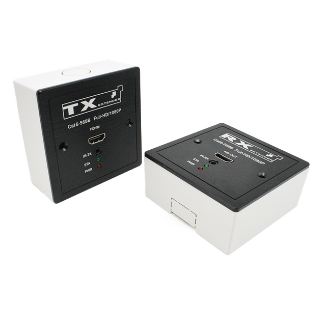 【M-HD60BP】 86 Panel POC IR Cat5e/6 HD Extender