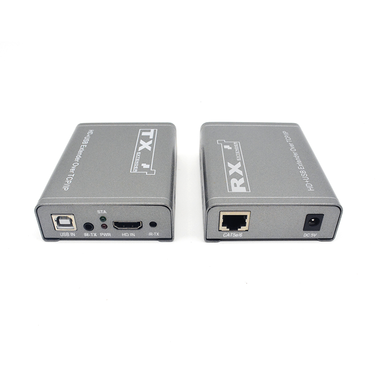 M-HD250U Extensor Cat6 de 250 m con receptor y transmisor de audio y v&iacute;deo USB IR KVM TCP/IP Plug-and-Play