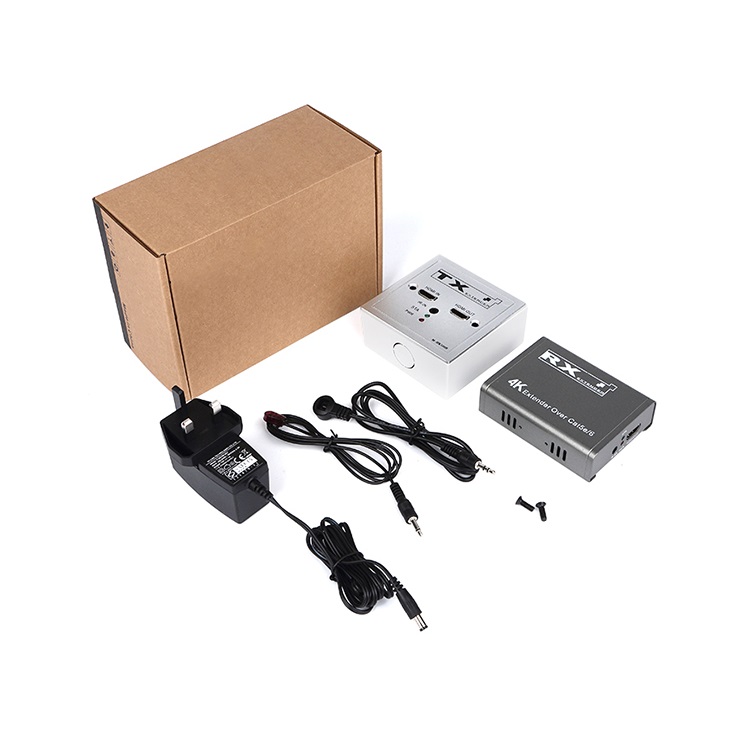 M-HK100B 4K@30Hz 100M Plug & Play Wall Plate Signal Extender