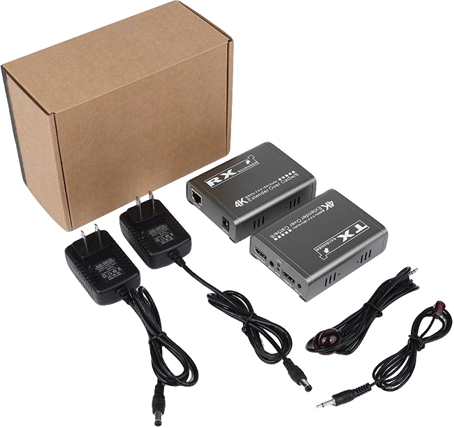 M-HK60 4K Cat5e/6 IR Loop Output Independent Audio HD Extender