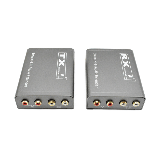 M-A202 Bi-directional Cat5e/6 RCA Audio Extender