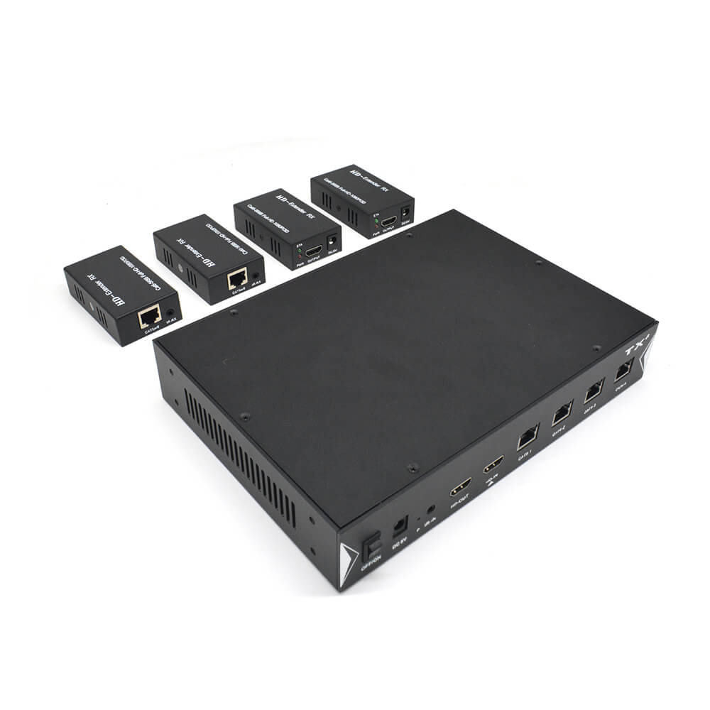M-HD604 1080P 50M POC IR 4-Channel HD Extender