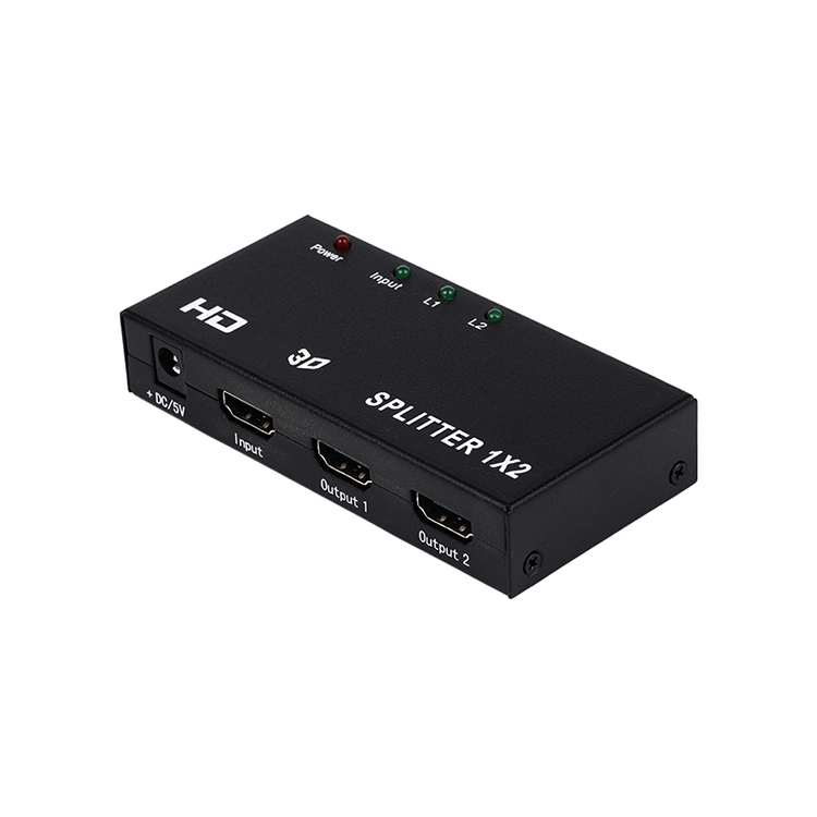M-HDSP102 فاصل HD كامل ثلاثي الأبعاد متعدد المخرجات 1 &times; 2