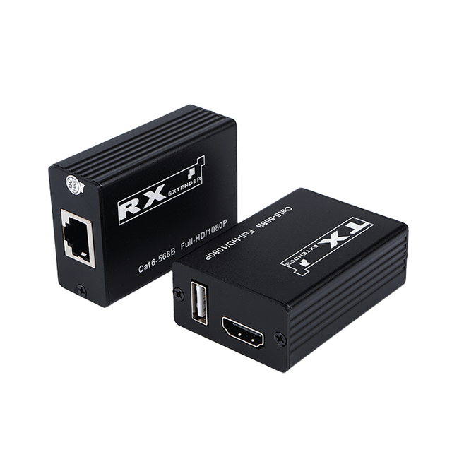 【M-HD30U】1080P KVM Cat6 HD Extender