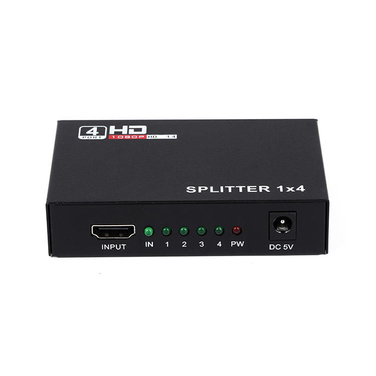 M-HD104L فاصل ثلاثي الأبعاد متعدد المخرجات عالي الدقة 1 &times; 4