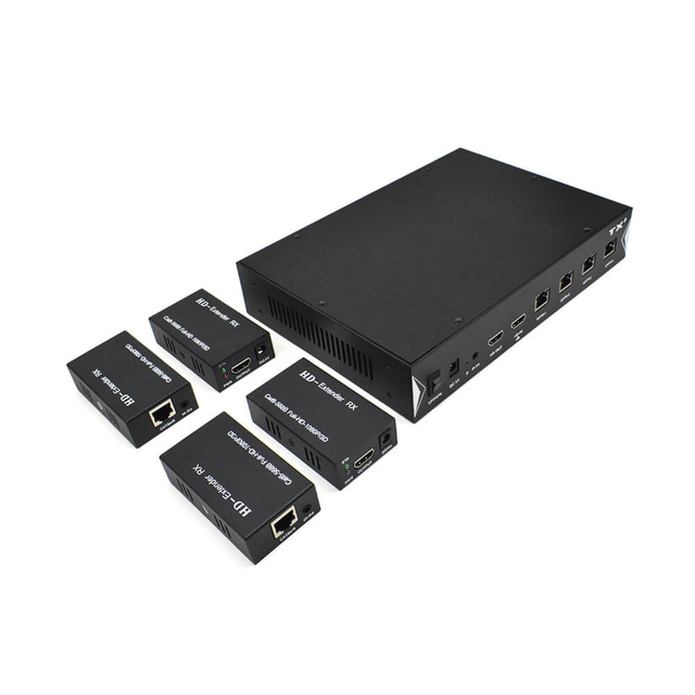 M-HD604 1080P 50M POC IR 4 チャンネル HD エクステンダー
