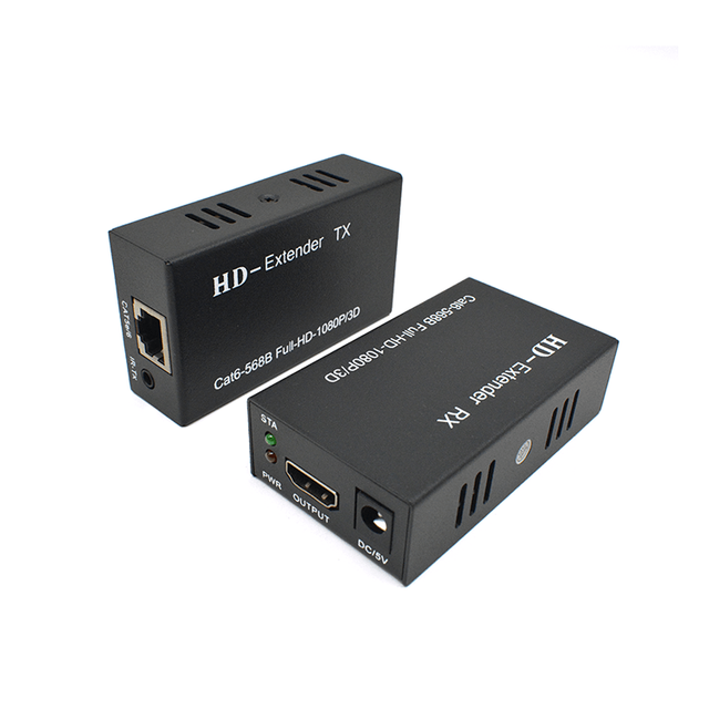 M-HD60A 1080P POC IR Cat5e/6 HD エクステンダー