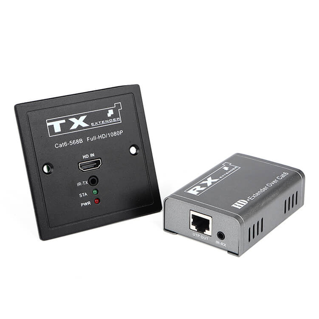 M-HD60B Extension HD 86 panneaux POC IR Cat5e/6