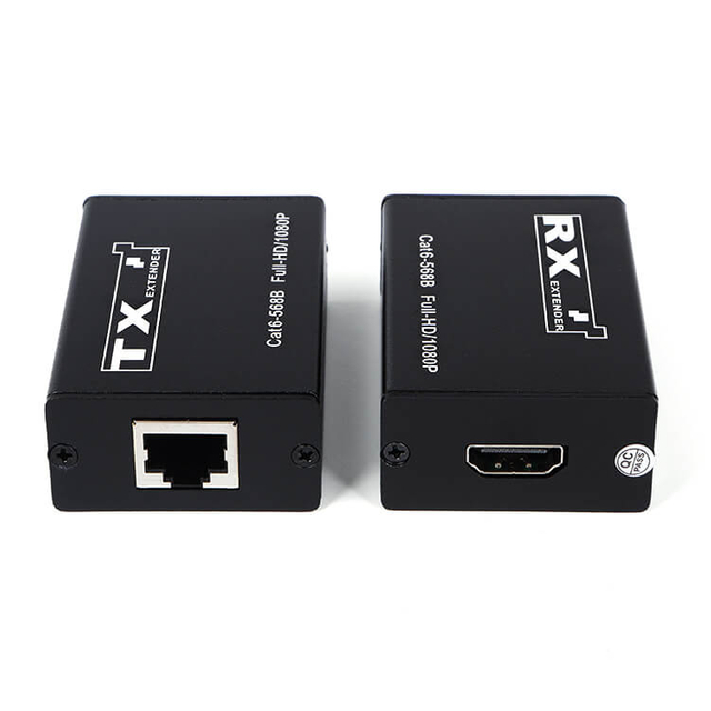 M-HD30 1080P 30M Cat6 No Power HD Extender