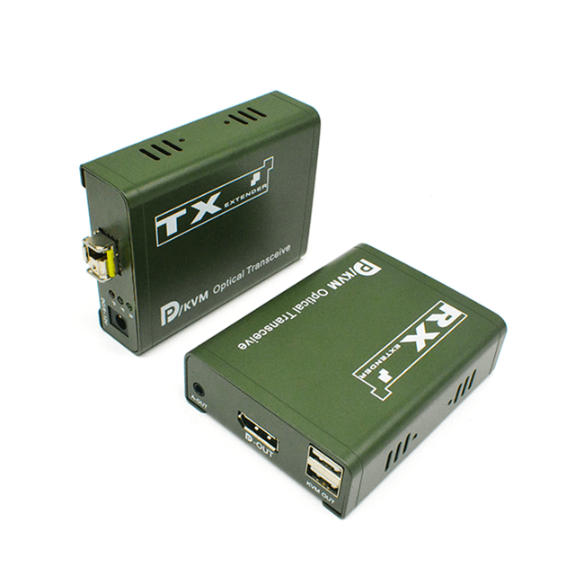 【M-DP200U】20KM KVM DP Fiber Extender