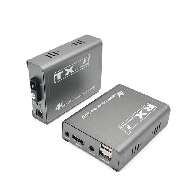 【M-HF100U-4K】4K HD+KVM Fiber Extender