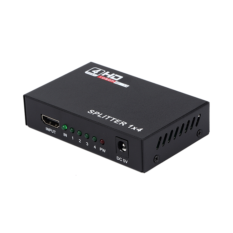 M-HD104L فاصل ثلاثي الأبعاد متعدد المخرجات عالي الدقة 1 &times; 4