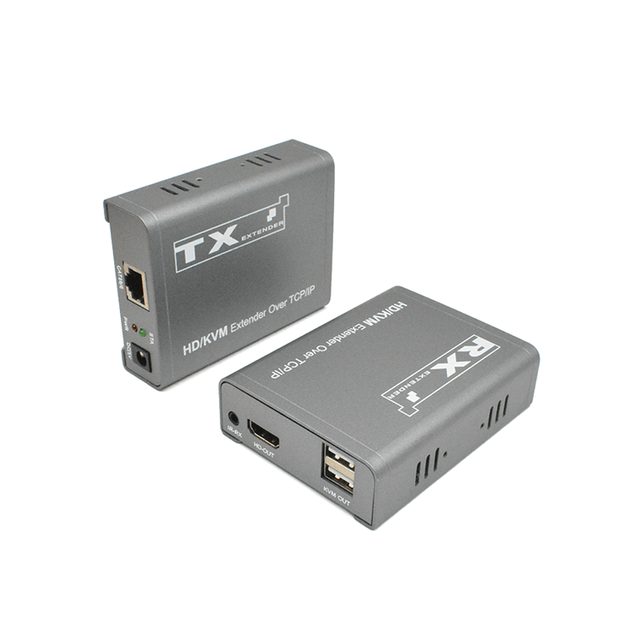 【M-HD200U】 Extension HD 1080P TCP/IP KVM IR Cat5e/6