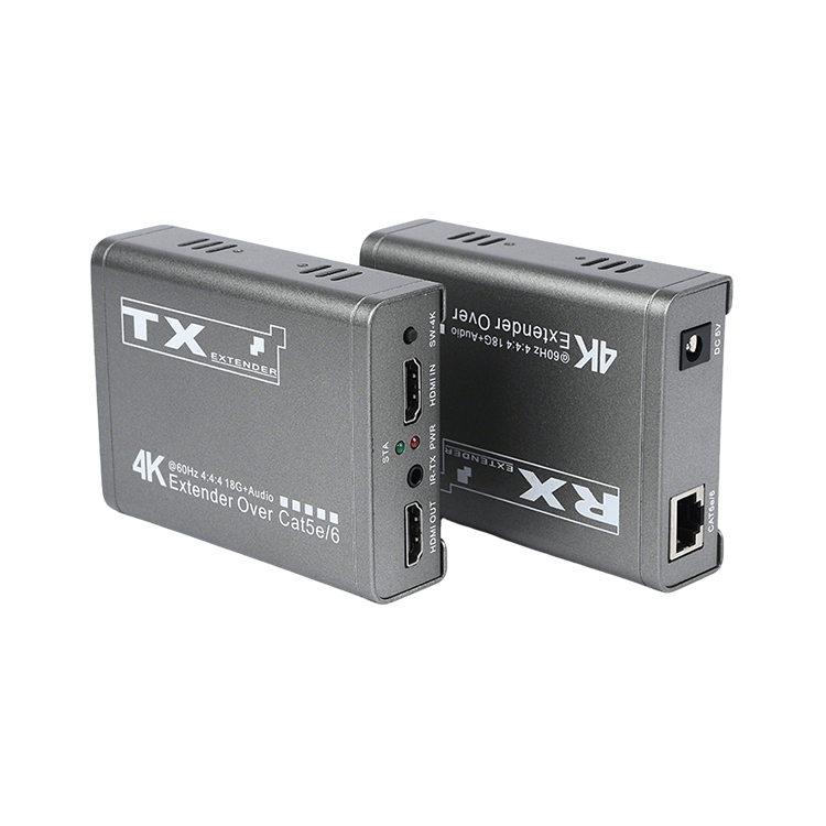 【M-HK60】4K IR Loop Output Independent Audio Cat5e/6 HD Extender