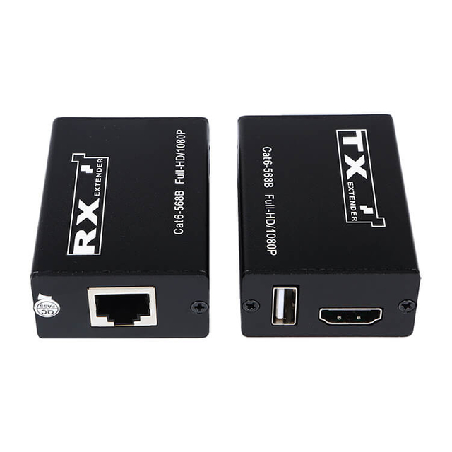 M-HD30U 1080P KVM Cat6 No Power HD Extender