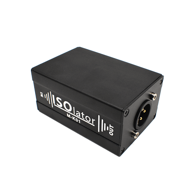 【M-K01】One Way Cat5e/6 XLR Audio Isolator