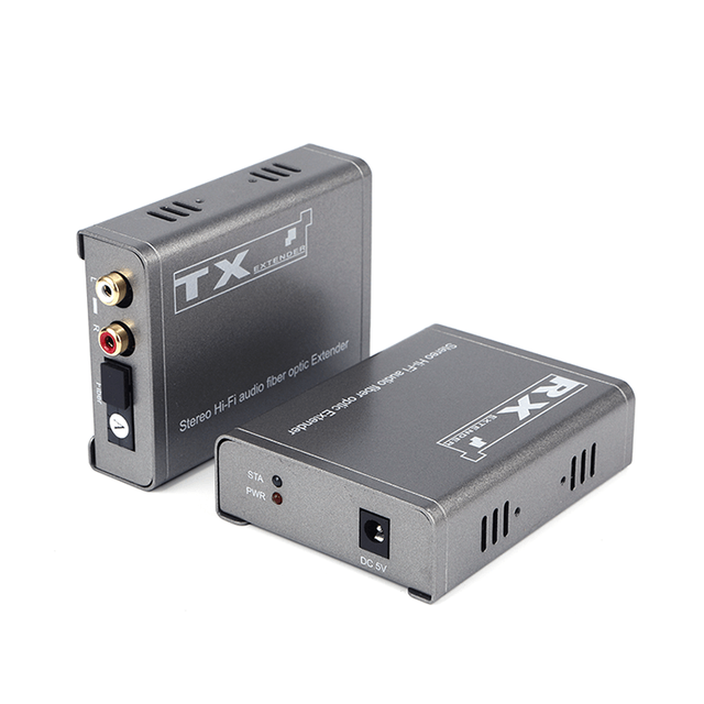 【M-AF02】Two-Way RCA Audio Optical Fiber Extender